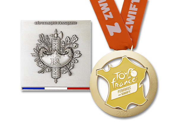 médaille sur-mesure formes originales