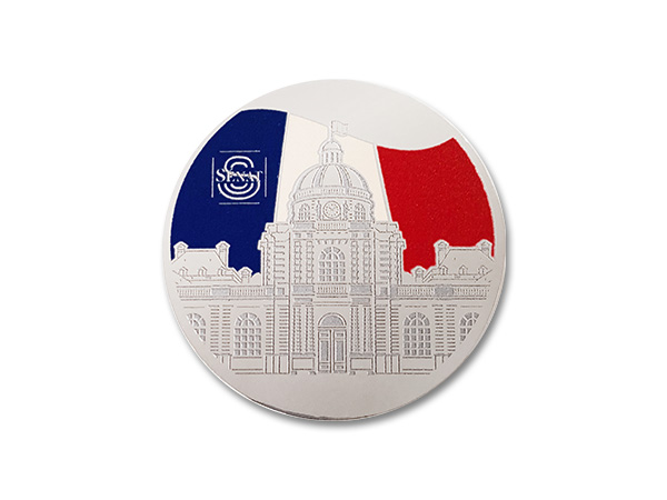 médaille plate Sénat