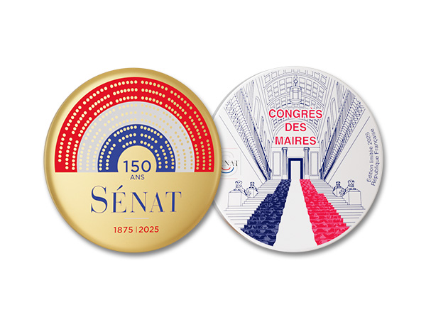 médaille 150 du Sénat et Congrès des Maires
