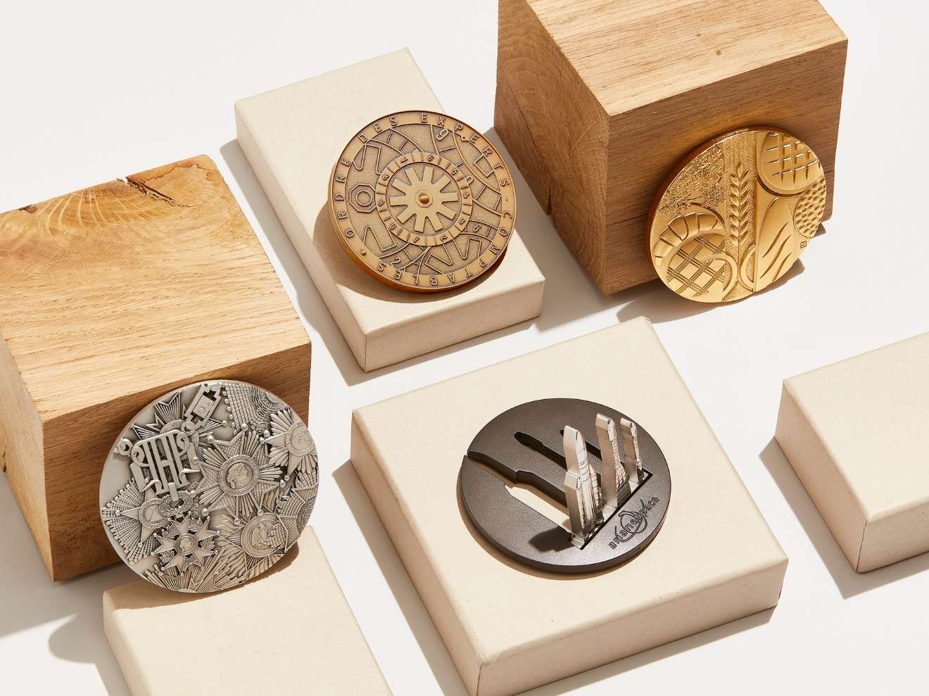 médaille de reconnaissance sur mesure